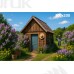 Tło fotograficzne Domek 3623
